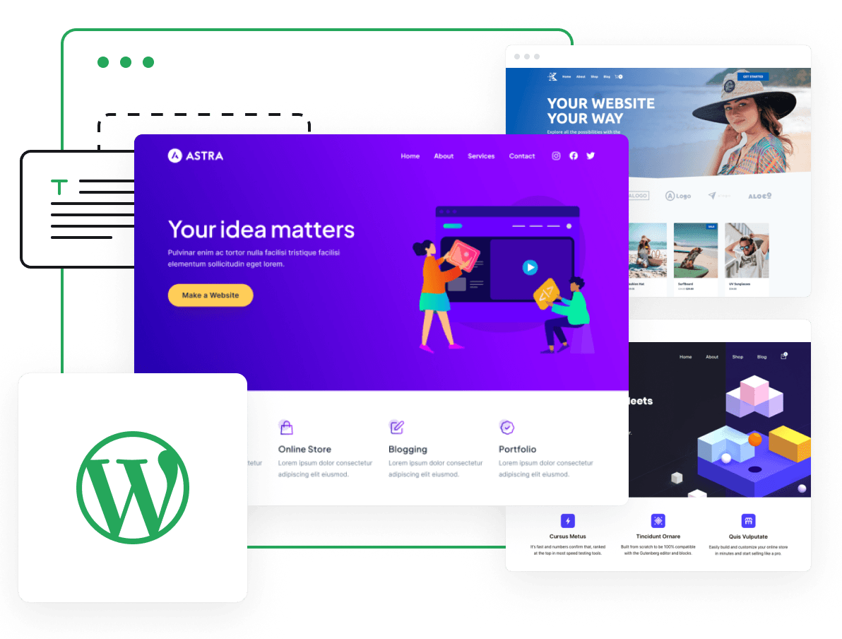 Web Hosting, Domain Names, WordPress & More - Build your website with optimized WordPress hosting